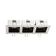 thumbnail image 3 of Luminaria Para Empotrar En Techo Triple Spot Dirigible Base Para Foco MR16 GU5.3 50w Blanco Illux TH-4232.N, 3 of 6
