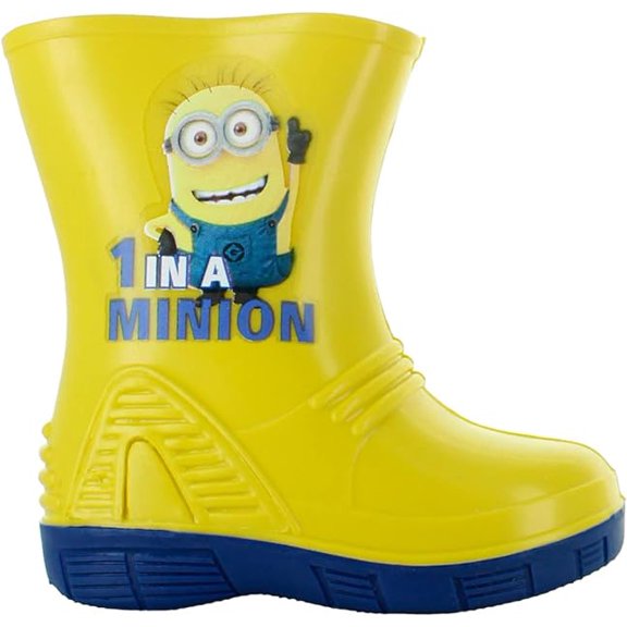 Bubble Gummers MINION Bota Lluvia Amarillo Niño 80357-180