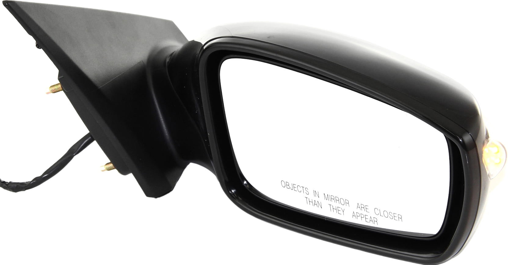 Mirror Compatible With 2011-2014 Hyundai Sonata Right Passenger Side In-housing Signal Light Paintable Kool-Vue