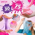 thumbnail image 2 of Slime Kit Glitter Galz Jumbo Mega, 75 unidades, para niñas de 6 a 12 años, 2 of 7