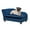 70#Blue, variant on Dog Beds PawHut Luxury Fancy Dog Bed for Small Dogs with Hidden Storage, Small Dog Couch with Soft 3" Foam, Dog Sofa Bed, Cushy Dog Bed, Modern Pet Furniture for Puppies and Little Breeds, Blue,Cat B