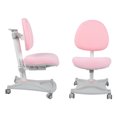 thumbnail image 3 of Study Chair,, Three Main Adjustable Parts Child Chair, Adjust the Height Home Furniture  for Height Single Back Chair Pink, 3 of 7