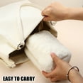 thumbnail image 6 of Unique Bargains Floral Makeup Bag Zipper Flower Cosmetic Pouch White, 6 of 7