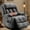 Dark Grey, variant on VIVIJASON Tall Man Dual Motor Power Lift Recliner, Oversized Lay-Flat Sleeper with Extended Footrest, Heat, Massage, Lumbar Pillow & USB/Type-C, Plush Brown