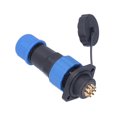 thumbnail image 4 of Waterproof Plug Socket, SP20 High Temperature Resistant Threaded Connection  Insulation Industrial Connector Adapter  For Electronic Equipments 8 Pin,9 Pin,10 Pin,12 Pin,14 Pin, 4 of 8