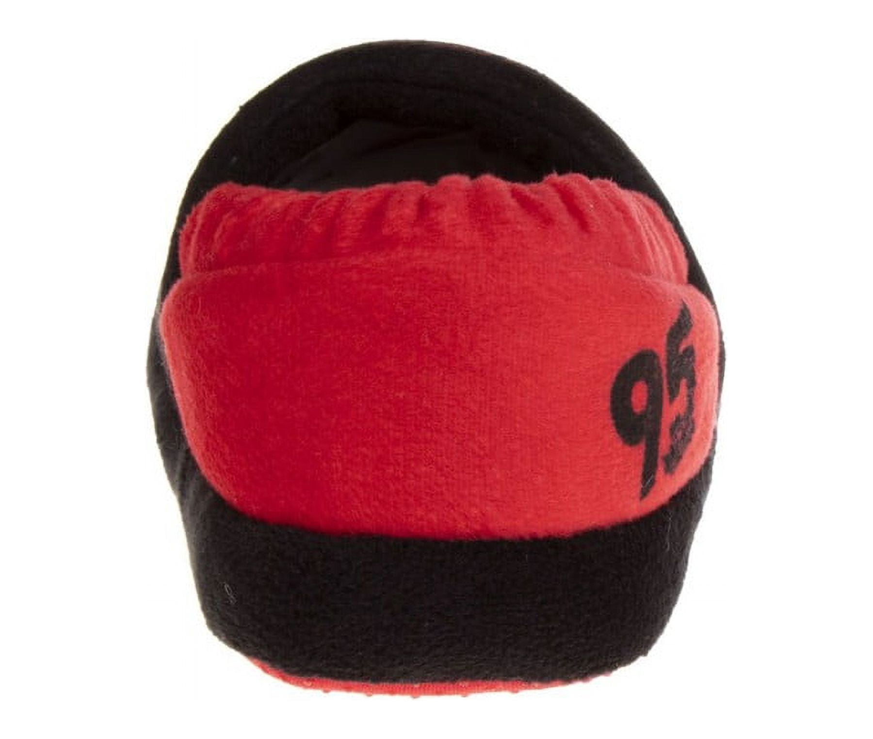 Disney Pixar Cars Lightning Mcqueen Toddler Boys Dual Sizes Slippers, Red, 7-8