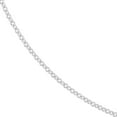 thumbnail image 2 of 18K White Gold 1.50mm Tight Cable Chain Necklace w/ Lobster Lock - Women, 2 of 4