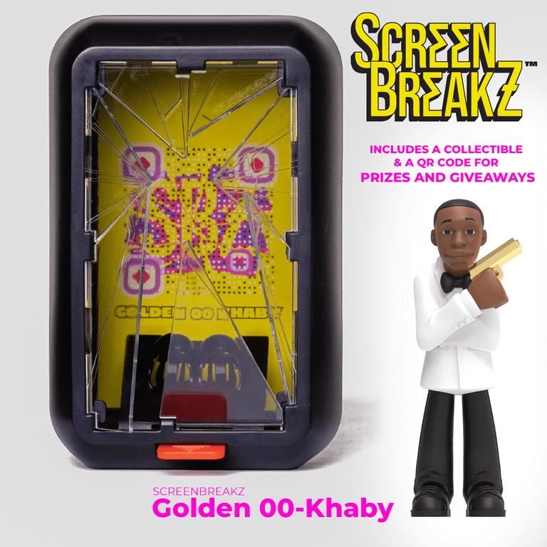 ScreenBreakZ Khaby Lame Collectible Figures, Golden 00 Khaby