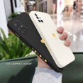 thumbnail image 4 of Funda De Teléfono Corazón Amarillo Para Samsung Galaxy A71 A51 4G A21S Moda A31 A41 Silicona Líquida Con Patrón Lateral, 4 of 4