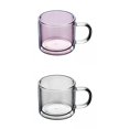 thumbnail image 1 of 2 vasos de cristal de 250 ml, champán, café, copas para beber, boca redonda, doble capa SM SunniMix vasos de doble pared, 1 of 8