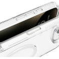thumbnail image 4 of REQO Kickstand Magnetic Case for iPhone 16 E/SE4,for Women Men Ultra Thin Clear Cover Rotation Bracket Wireless Charging Case, 4 of 6
