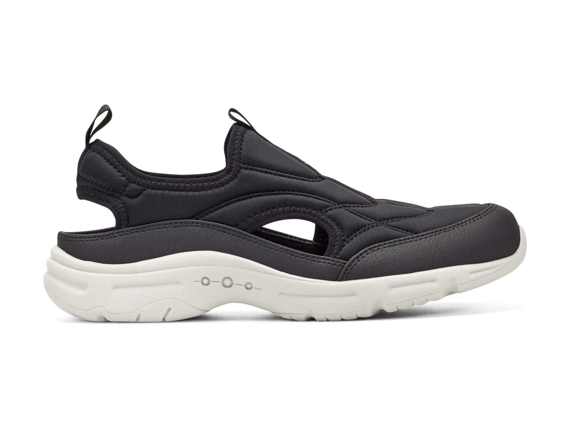 Easy Spirit Women's BRAYER Closed Toe Slip On Sporty Sandal