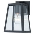 thumbnail image 5 of Trans Globe Lighting 50210 Obsidian 1 Light 10" Tall Outdoor Wall Sconce - Black, 5 of 6