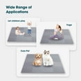 thumbnail image 5 of RELXTIME 1/5" Thickness Hot Tub Mat, Inflatable Hot Tub Thickened Pad Outdoor Indoor, Anti-Slip Reusable Extra Large Ground Mat, 77.2" x 77.2", 5 of 6