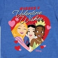 thumbnail image 3 of Disney Princess - Kisses and Valentine Wishes - Youth Short Sleeve Graphic T-Shirt, 3 of 4