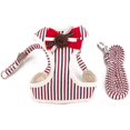 thumbnail image 1 of Harnais Gilet pour Chiot en Maille Douce Chat Animal Harnais de Course Gilet pour Chien Harnais pour Chien Gilet Ajustable Confortable (Rouge,m), 1 of 7
