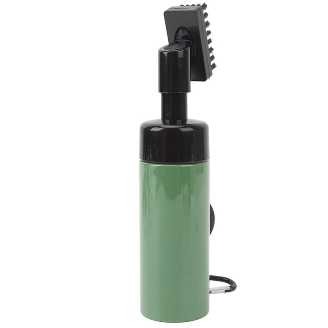 Water Brush With Nylon Bristles 160ML Detachable Water Bottle Water Spray Cleaning Tool With Retractable Rope Buckle For Golfers