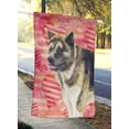 thumbnail image 2 of Carolines Treasures BB9756CHF American Akita Love Flag - Canvas House Size, 2 of 4