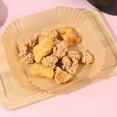 thumbnail image 4 of 25Pcsquare Fryer Paper Thickened Grade Silicone Oil Paper Fryer Specific Oil Absorbing Paper High Temperature Non Stick Baking Tools Easy Release for Professional Kitchen Bakeware Baking Accessories, 4 of 9