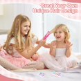 thumbnail image 3 of Kit de estampado Hair Gem Yoloflix con diamantes reutilizables para niñas, 3 of 7