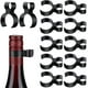 thumbnail image 1 of 12 Piezas Bengalas para Botellas de Champán Clips de Seguridad de un Solo Soporte Clips de Bengalas para Servicio de Botellas de Plástico Negro para Velas Aniversarios Cocina Casera, 1 of 5