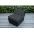 thumbnail image 2 of Ohana 10 Piece Outdoor Wicker Patio Furniture Sectional Conversation Set - Black Wicker, 2 of 2