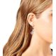 thumbnail image 3 of Pendientes colgantes con forma de corazón de lucita multicolor, 3 of 3
