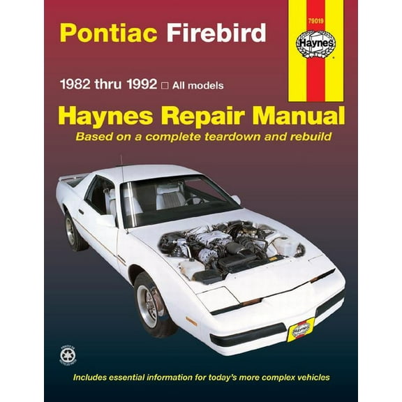 Pontiac Firebird (82-92) Haynes Repair Manual ^