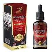 Man Bulge By SMS Tincture Herbal Drops With Tongkat Ali 200:1 , Black Ginseng, Tribulus & Fenugreek - Men's Dietary Supplement - 2 Fl Oz