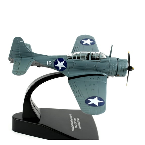 Douglas Dauntless SBD-4 VMSB-233 "Sister" Bomber Guadalcanal, Soloman Islands 1943 1/72 Diecast Model Airplane by Oxford Diecast