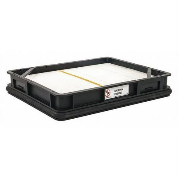 BALDWIN FILTERS PA31007 Air Filter,Element,Panel Design,1-7/16"H