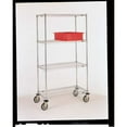 thumbnail image 2 of Metro Wire Cart,24 In. W,36 In. L,Steel 2SPN53ABR - 1PK/25, 2 of 2