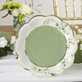 thumbnail image 4 of Kate Aspen Botanical Garden, 7 Inch, 7 in. Decorative Premium Paper Plates (Set of 16), 4 of 7