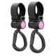 thumbnail image 1 of 2 ganchos multifuncionales para motocicletas, repuestos, almacenamiento de botellas y bolsas. rosa negro, 1 of 7