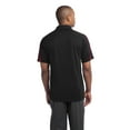 thumbnail image 2 of Sport-Tek PosiCharge Micro Mesh Colorblock Polo-XS (Black/ Red), 2 of 6
