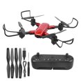 thumbnail image 1 of ZD5 Drone 500W (1080P) Pixel HD Cámara gran angular Drone RC plegable Quadcopter (rojo), 1 of 8
