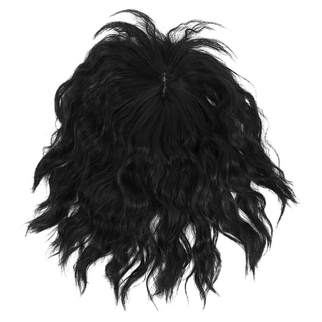EeaseCA Pièce de Rechange Couvre-Cheveux Cheveux Blancs Perruque Naturelle Invisible Sans Couture Bouclée