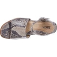 thumbnail image 4 of Women's Earth Murano Haze Ankle Strap Sandal Taupe Multi Smooth Leather 8.5 M, 4 of 5