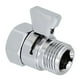 thumbnail image 1 of Wosthever Válvula de 21mm, dura, duradera, a prueba de herrumbre, compacta, bombas de elevación, tornillo de tope de agua, conector de rosca, herramienta Accesorios de baño Wosthever HA071275-01B, 1 of 6
