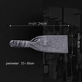 thumbnail image 5 of Women Stretch Wide Headband Fitness Yoga Gym Hairband Elastic Turban Hair Band(Grey), 5 of 7