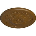 thumbnail image 3 of Ekena Millwork 12 3/4"OD x 7/8"P Legacy Acanthus Ceiling Medallion (Fits Canopies up to 3 1/2"), Hand-Painted Smokey Topaz, 3 of 8