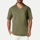 thumbnail image 1 of pstuiky camisetas de hombre, Camisa/top informal de color liso con solapa de moda de verano para hombre camisas casuales para hombre xxl, 1 of 6