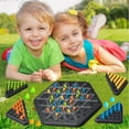 thumbnail image 3 of Triggle Game, Juego De Mesa De Clavija Triangular, Juego de Mesa Familiares para Adultos y NiñOs, Tablero Clavijas Interactivo Estrategia, Que mejoran el Pensamiento lógico, 2 a 4 Juga, 3 of 5