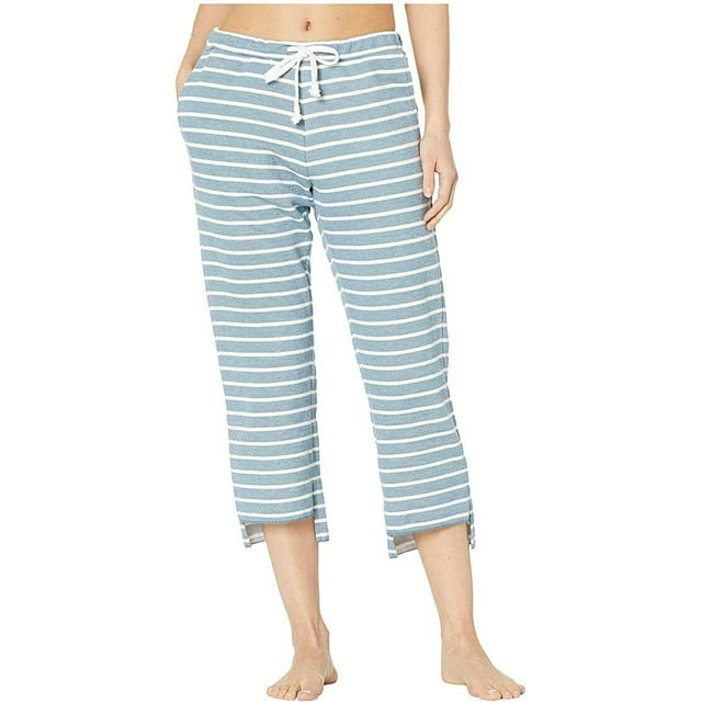 Chaser Pantalon Jogger en Molleton Français à Rayures Rayure Bleu Pâle / Blanc ( m )