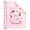 Pink Cat Birth, variant on Pink Flower Gift Wrapping Paper Roll - 1 Roll 17”x 33 ft Pink Vintage Floral Wrapping Paper Bridal Shower Wedding Wrap Supply Baby Shower Wrapping Paper for Girls Birthday