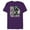 Purple, variant on Yoda Do or Do Not There is No Try Vintage Style - Short Sleeve Blended T-Shirt for Adults - Customized-Black