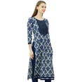 thumbnail image 3 of Phagun Kurti en Coton Tunique Ethnique Indienne Décontractée Imprimée, 3 of 8