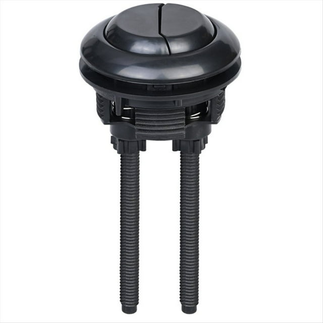 Kit de Mantenimiento de Tanque de Agua Redondo con Botón de Doble Descarga para Inodoro. Mecanismo de Ahorro de Agua Fácil de Instalar y Operar A