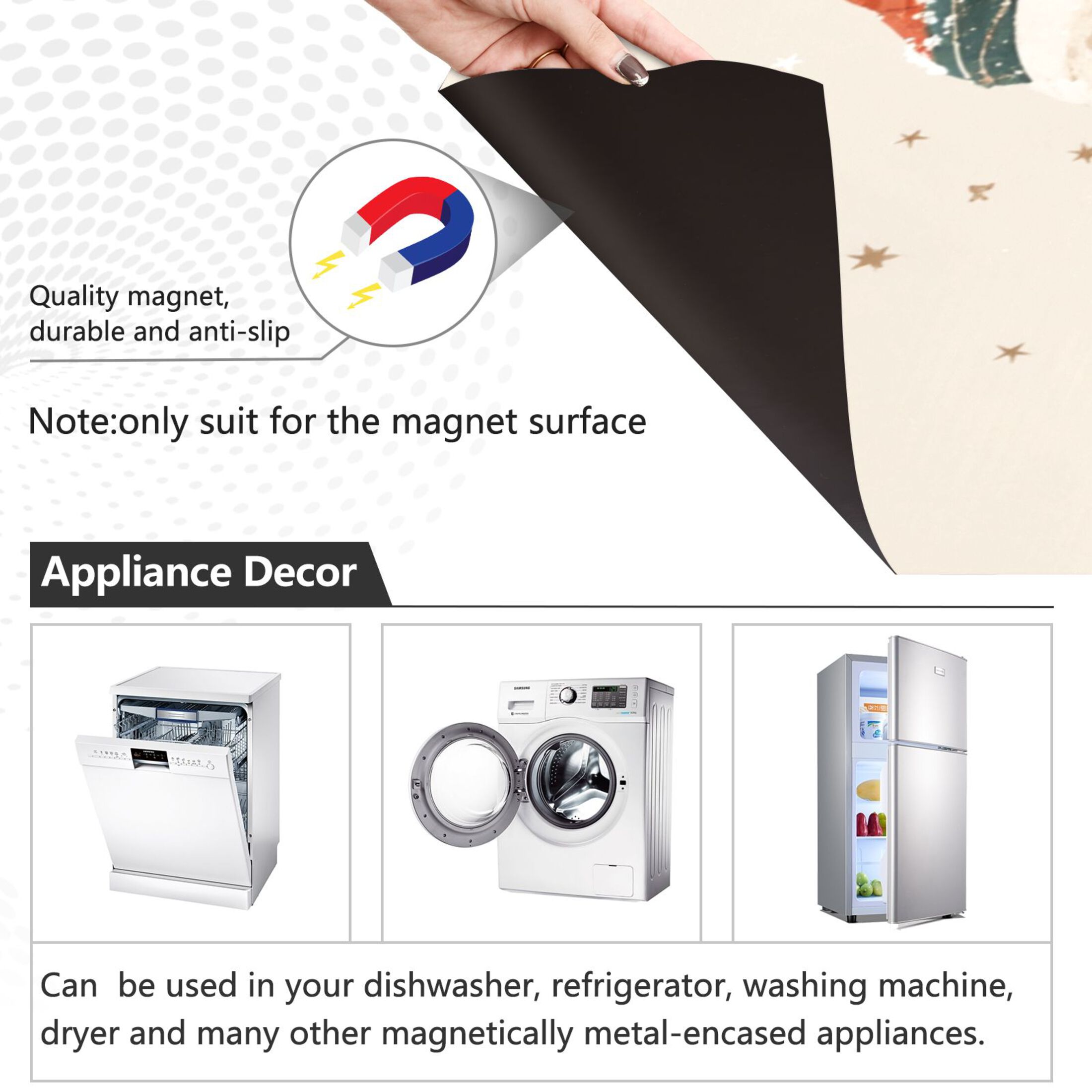 Dishwasher Sticker Magnetic Dishwasher Sticker Magnetic Decorative Sticker Refrigerator Sticker Dishwasher Decorative Stickers Warm Christmas Snow Man