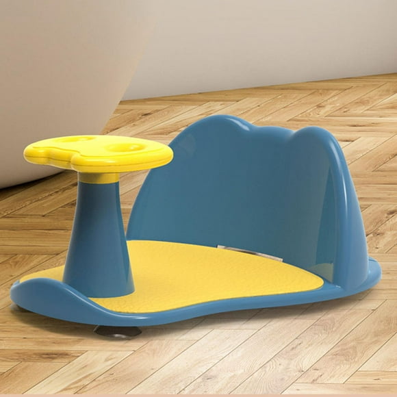 Asiento de baño para bebés Yotijar contorneado abierto amarillo